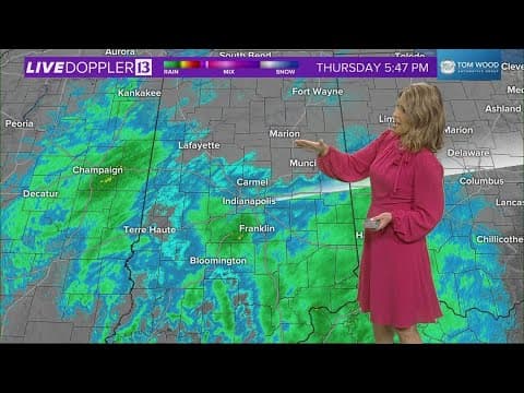 Live Doppler 13 Forecast | 5:30 p.m. update, Jan. 25, 2024