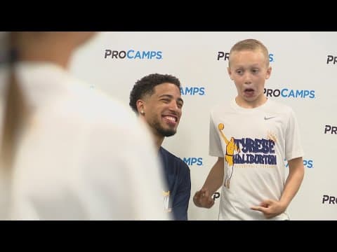 Tyrese Haliburton hosts "Pro-Camp"