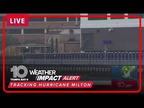 A look at Downtown Tampa ahead of Hurricane Milton