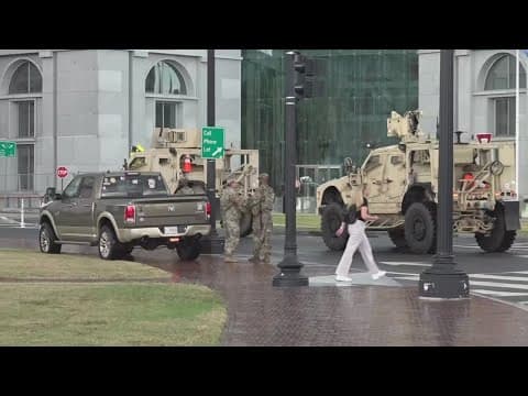 Federal law enforcement on display in Washington, DC