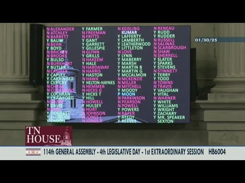 Republican Tennessee lawmakers pass universal school voucher bill during special session