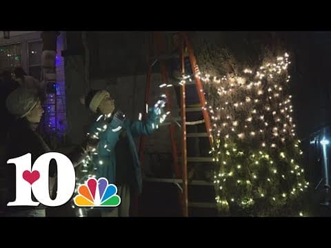 Groups decorate Lonsdale buildings Wednesday as part of annual holiday event