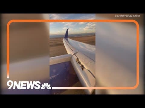 Video Shows Plane Wing "Falling Apart" During United Flight from San Francisco to Boston