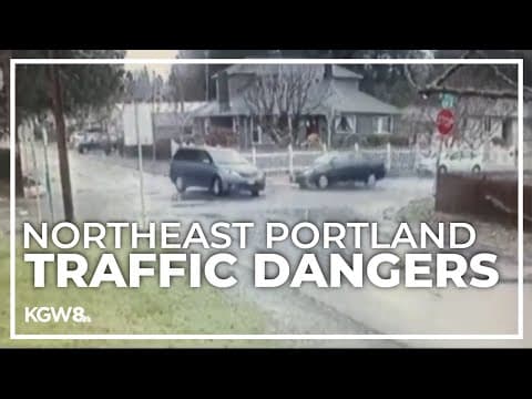 Neighbors frustrated with dangerous driving on street in Portland's Parkrose neighborhood
