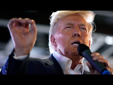 Trump arrives in Georgia to surrender on charges for trying to overturn 2020 election