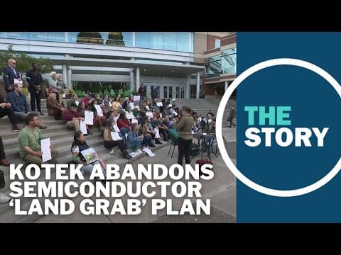 Kotek abandons semiconductor 'land grab' plan