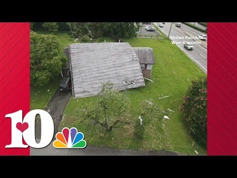 Storms damage homes in West Knox County