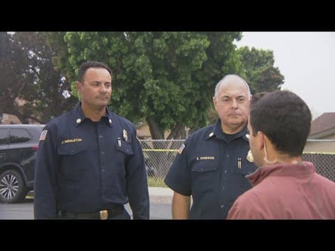 San Diego Firefighters share their experience when arriving at plane crash site