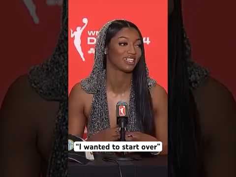 Why #angelreese chose the WNBA over LSU #wnba #wnbadraft