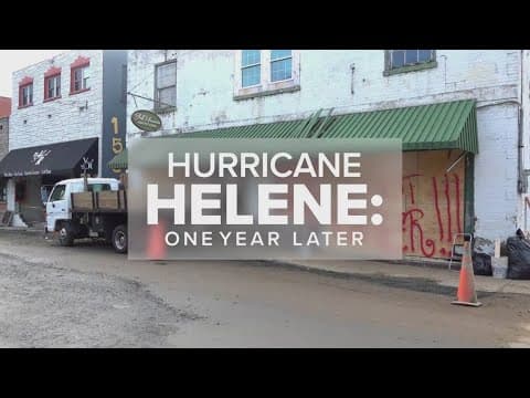 TVA reflects one year after Hurricane Helene
