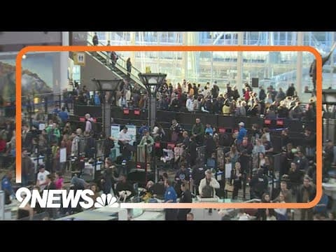 Holiday weekend travel picks up at DIA, airport expects busy days ahead