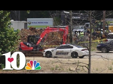 Rural Metro says father died in a trench collapse as his son was with him