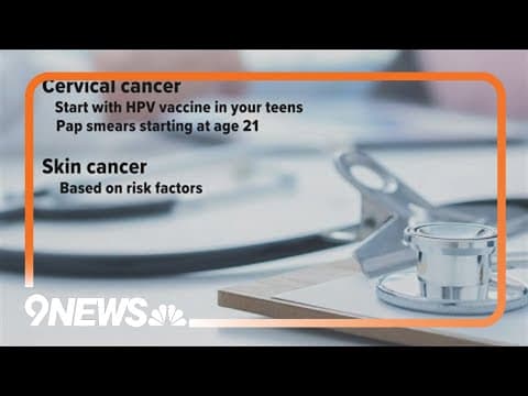 How to make a cancer screening plan