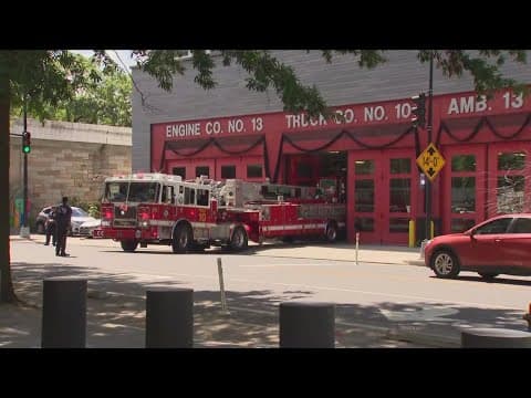 Tribute to probationary firefighter in Southwest D.C.