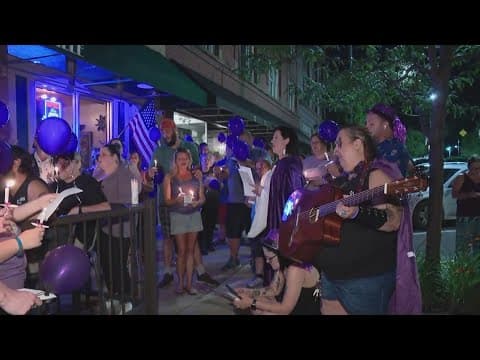 Friends and family hold vigil to honor man killed in Buckeye Lake shooting