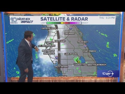 10 Weather: Weather Impact Alert for strong late day and evening storms, downpours and flooding