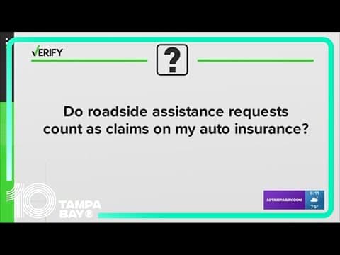 Using roadside assistance counts as a claim, but impact to your policy varies