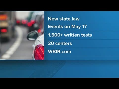 New Kentucky law takes effect allowing 15-year-olds to get their driver's permit