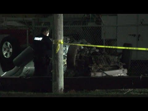 Man dies in crash after swerving to avoid dog in road, HCSO says