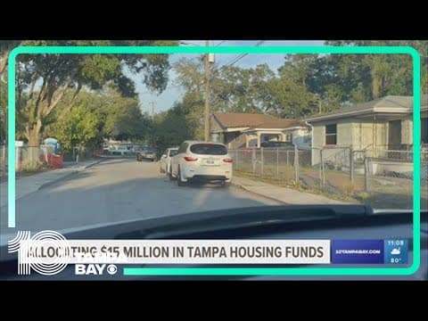 How should Tampa spend $15M in state and federal housing money?