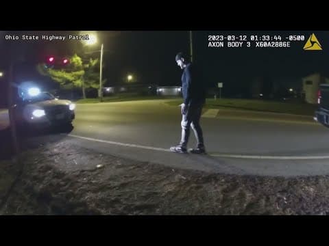 Bodycam from Columbus police officer OVI arrests released by Highway Patrol