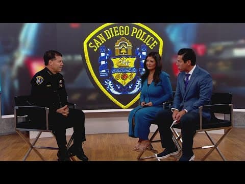 San Diego Police Chief Scott Wahl talks about the crash that killed officer Austin Machitar