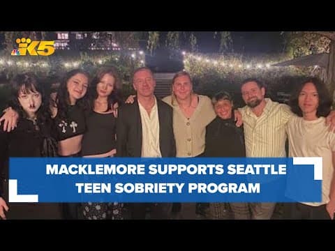 Seattle teen sobriety program receives support from hometown rap superstar