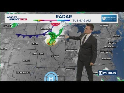 Last day of high heat before a summer cold front starts moving into Indiana midweek