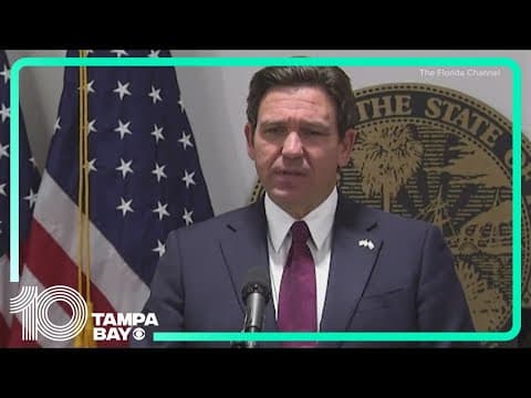 Florida legislative leaders say DeSantis' call for special session is 'premature'