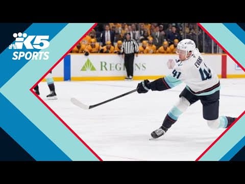 Rising star Ryker Evans leans on experience with Coach Bylsma to feel at home with Kraken