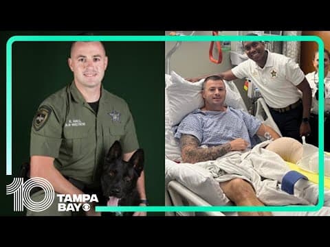 Sheriff Chronister details arrests made after Hillsborough deputy was seriously hurt