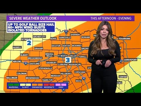 DFW weather: What type of severe weather to expect on Wednesday