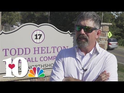 Farragut Youth Baseball Fields now known as the 'Todd Helton Baseball Complex'