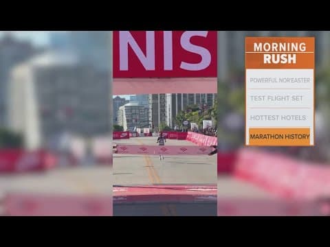 A Ugandan man wins first place at the Chicago marathon