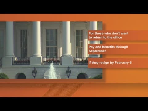 Trump administration gives federal workers a resignation offer
