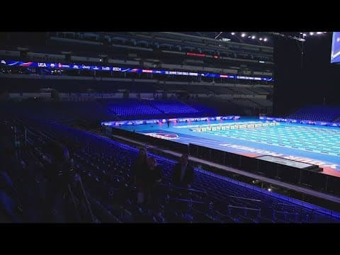 Practice sessions for US Olympic Swim trials are underway