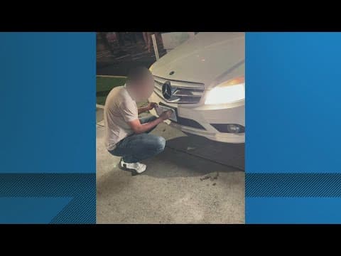 'What was the point!' | Woman riding her bicycle in The Wharf says a driver struck her and took off