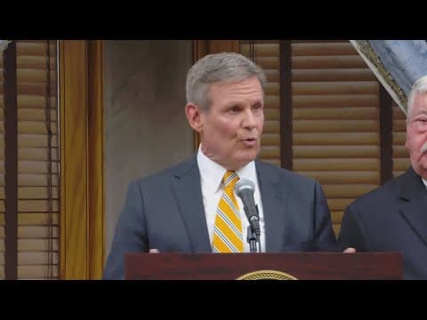 Live: Gov. Bill Lee addresses lawmakers during his annual speech on state's successes, challenges