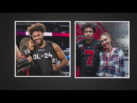 Mothers of C.J. Stroud, Paris Johnson talk about their son's football journey ahead of NFL Draft