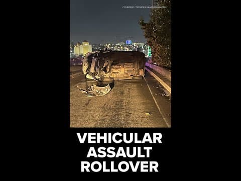 1 person arrested after rollover crash in Tacoma