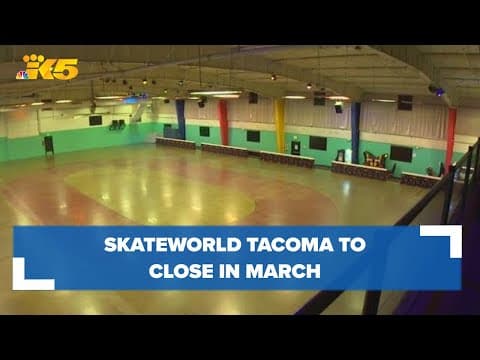 Skateworld Tacoma announces 'unexpected closure' in late March