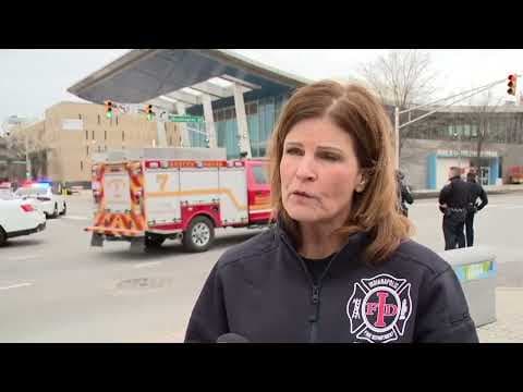 6 taken to hospital in apparent overdose in downtown Indianapolis