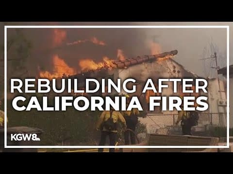 Firefighters make progress in LA as Santa Ana winds die down