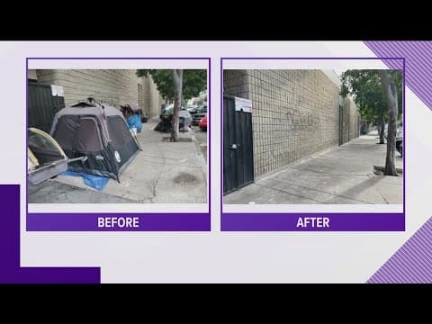 Where do unsheltered residents go when encampments are cleared?