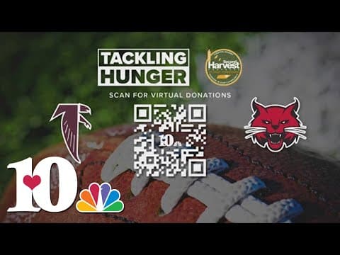 10Tailgate tackling hunger during our featured game between Fulton and Central