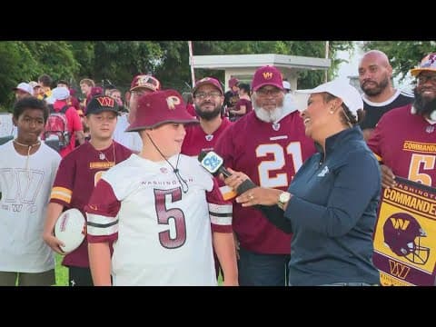 Commanders fans  ready for open practice