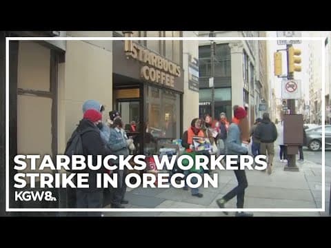 Nationwide Starbucks strike expands to Oregon