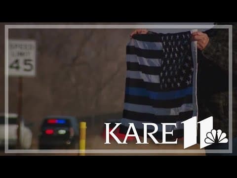 Hundreds gather to honor fallen Burnsville police officers