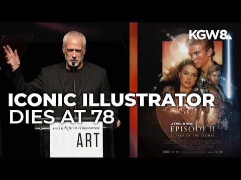 Oregon-born Drew Struzan, who designed iconic 'Star Wars,' 'Indiana Jones' posters, dies at 78