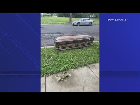 Casket on side of the road leaves Prince George's Co. officials flabbergasted